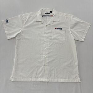 BFGoodrich Tires Performance Team Work Shirt Large White Embroidered Uniform